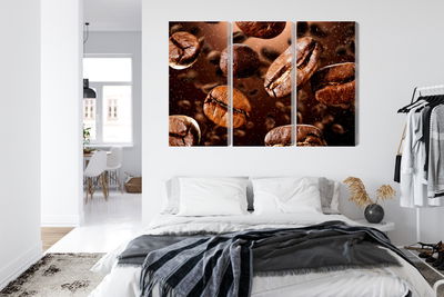 Ljuddämpande tavla - Brown coffee beans