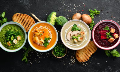 Ljuddämpande tavla - Vegetable cream soups