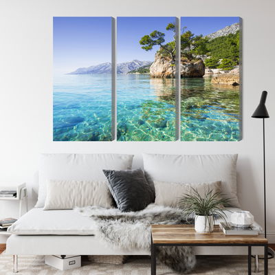 Ljuddämpande tavla - Makarska riviera in Croatia