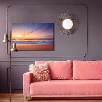 Ljuddämpande tavla - Clouds by the sea