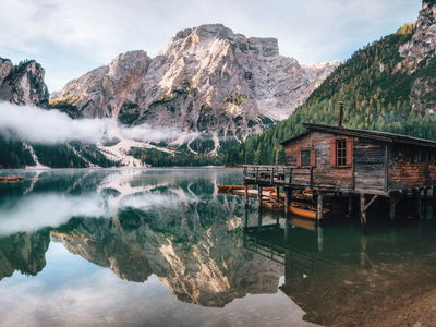 Ljuddämpande tavla - A cottage on the italian
