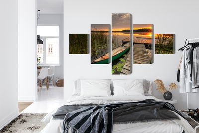 Ljuddämpande tavla - Summer sunrise