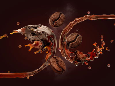 Ljuddämpande tavla - Roasted arabica beans