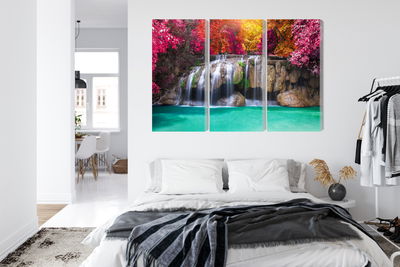 Ljuddämpande tavla - A waterfall in the deep