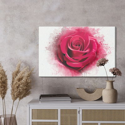 Ljuddämpande tavla - Up close painted