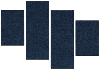 Ljudabsorbent till vägg - Wall 4-parts two