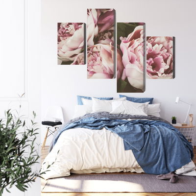 Ljuddämpande tavla - Delicate vintage peony