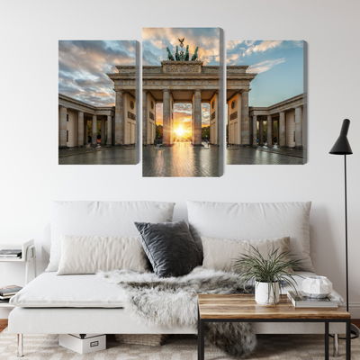 Ljuddämpande tavla - Brandenburg gate in berlin