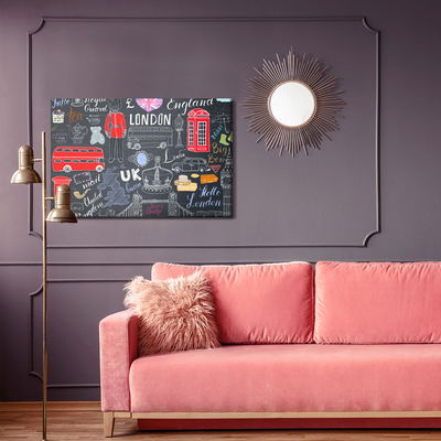 Ljuddämpande tavla - Popular symbols of London