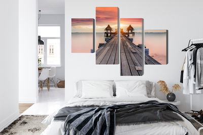 Ljuddämpande tavla - Hazy sea