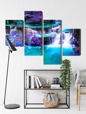 Ljuddämpande tavla - Huay mae khamin waterfall