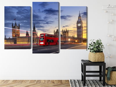 Ljuddämpande tavla - Panorama of westminster