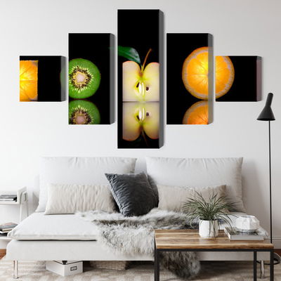 Ljuddämpande tavla - Fruit halves