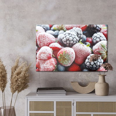 Ljuddämpande tavla - Strawberries