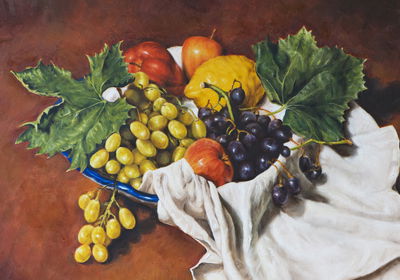 Ljuddämpande tavla - Painted still life