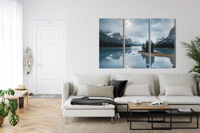 Ljuddämpande tavla - Ghost island in jasper