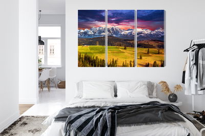 Ljuddämpande tavla - Landscape with the polish