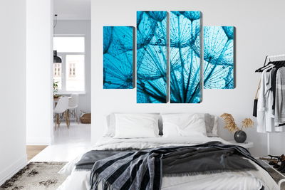 Ljuddämpande tavla - A close-up of a 3d dandelion