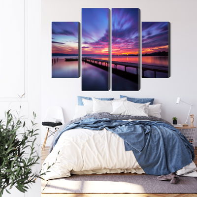 Ljuddämpande tavla - Great sunset