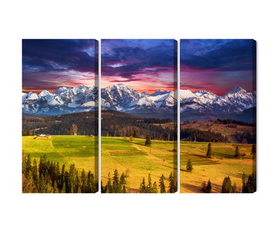 Ljuddämpande tavla - Landscape with the polish