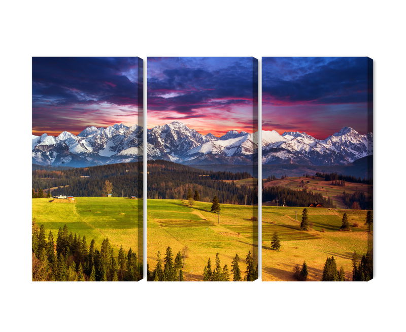 Ljuddämpande tavla - Landscape with the polish