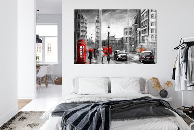 Ljuddämpande tavla - London street view