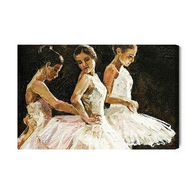 Ljuddämpande tavla - Three ballerinas