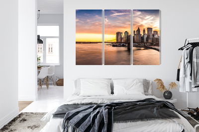 Ljuddämpande tavla - Panorama of the brooklyn
