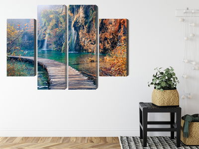 Ljuddämpande tavla - Plitvice lakes national park