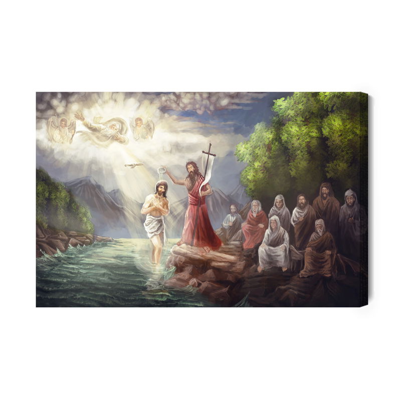 Ljuddämpande tavla - The baptism of the lord