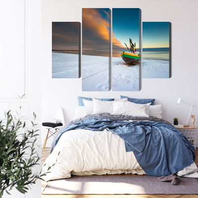 Ljuddämpande tavla - Fishing boat