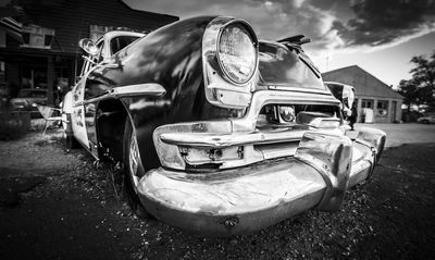 Ljuddämpande tavla - Black and white american