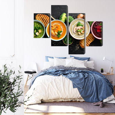 Ljuddämpande tavla - Vegetable cream soups