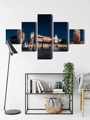 Ljuddämpande tavla - Kraków's cloth hall and st.