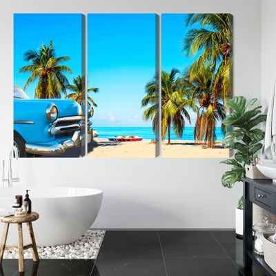 Ljuddämpande tavla - Varadero beach in cuba