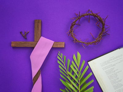 Ljuddämpande tavla - Lenten symbols