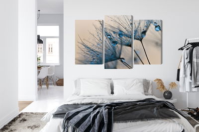 Ljuddämpande tavla - Dandelions with water