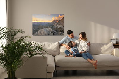 Ljuddämpande tavla - Dolomites mountain range