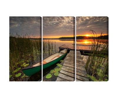 Ljuddämpande tavla - Summer sunrise