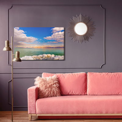 Ljuddämpande tavla - Dead sea and salt