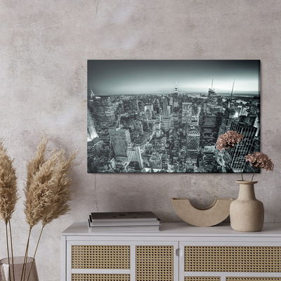 Ljuddämpande tavla - View of manhattan