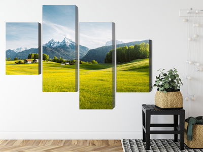 Ljuddämpande tavla - Mountain landscape