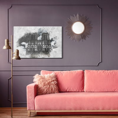 Ljuddämpande tavla - Notre dame cathedral, Paris