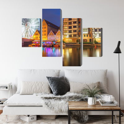 Ljuddämpande tavla - Motlawa in gdansk