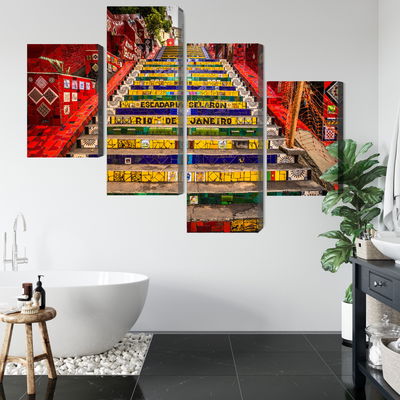 Ljuddämpande tavla - Selaron stairs