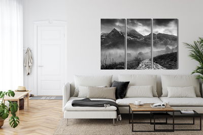 Ljuddämpande tavla - Hala gasienicowa in black