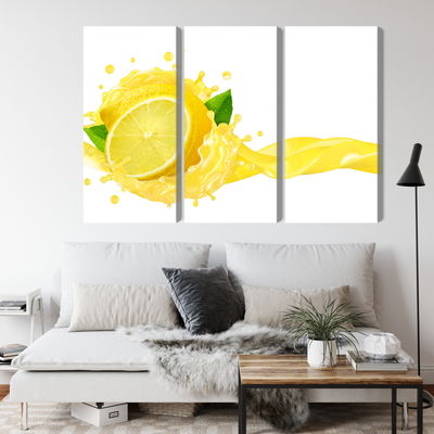 Ljuddämpande tavla - Fresh lemon juice