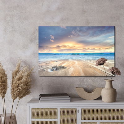 Ljuddämpande tavla - Beach, sea, sand