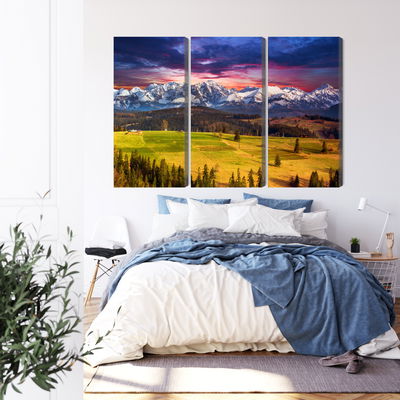 Ljuddämpande tavla - Landscape with the polish