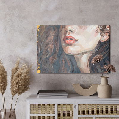 Ljuddämpande tavla - Portrait of a girl